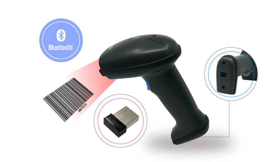 MS836B 2.4G Wireless Laser Scanner │ Unitech